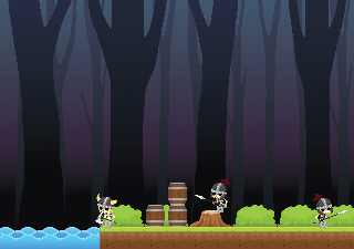 skeleton forest